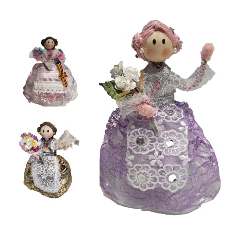 FALLERA VALENCIANA MUÑECA ARTESANAL HECHA A MANO. BODAS. COMUNIONES. DETALLES. RAG DOLL. ANIVERSARIOS. REGALOS. ARTESANAL