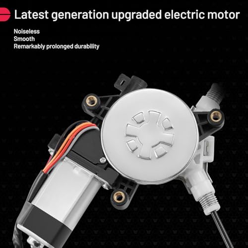 Image of BDFHYK 748-129 Power Window Regulator with Motor Front Left for 2003 2004 2005 2006 2007 2008 Honda Pilot 03 04 05 06 07 08