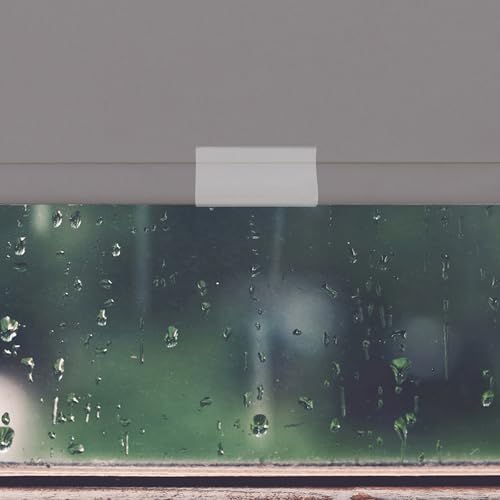 Manijas transparentes para cortinas enrollables plásticas: accesorios invisibles anti-roturas 7