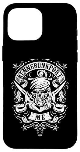 Kennebunkport Maine Pirate Skull and Crossed Swords�f�U�C�� �X�}�z�P�[�X iPhone 16 Pro Max �p