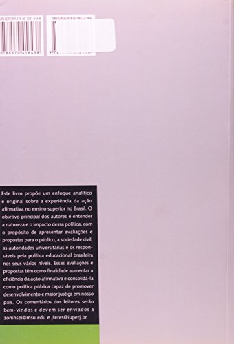 Ação Afirmativa no Ensino Superior Brasileiro