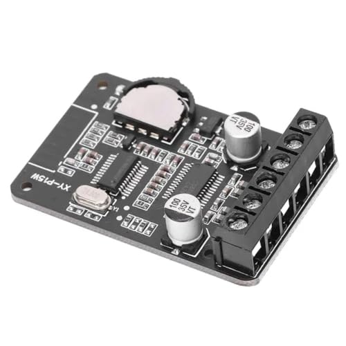 Image of Hexonix XY-P15W Bluetooth Stereo Digital Power Amplifier Board, 10W /15W /20W Dual Channel Class-D Audio Amplifier Module for 12V-24V DIY Speaker Systems