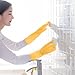 EINVARIOUS 3 Pairs Rubber Latex Gloves Dishwashing Waterproof Clean Tool Laundry Washing Work Safety Kitchen Accessories