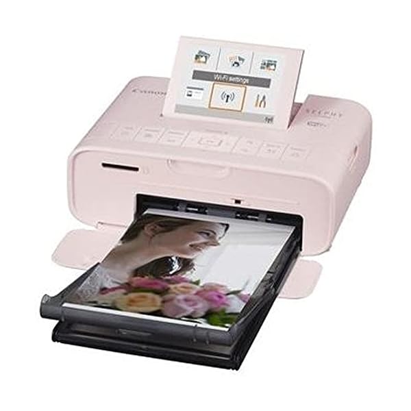 Canon SELPHY CP1300 mobiler Fotodrucker (Druck bis Postkartengröße 10x15cm, WLAN, kabellos, Thermosublimation, Canon… – Bild 3