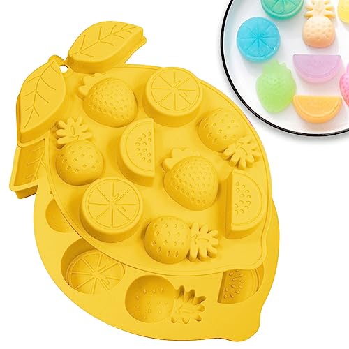 Molde de silicona para cubitos de hielo piña miniatura 5