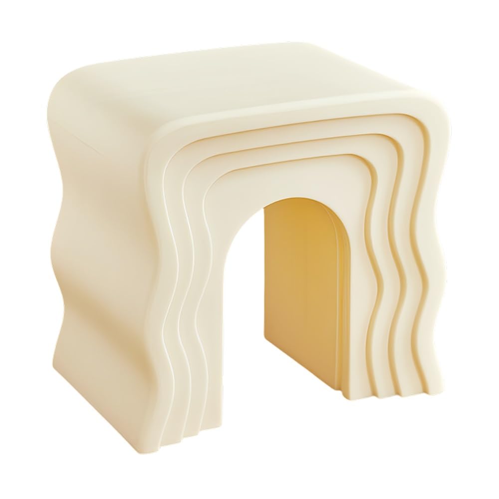Table de chevet pour la chambre ondulée pour optimiser vos rangements