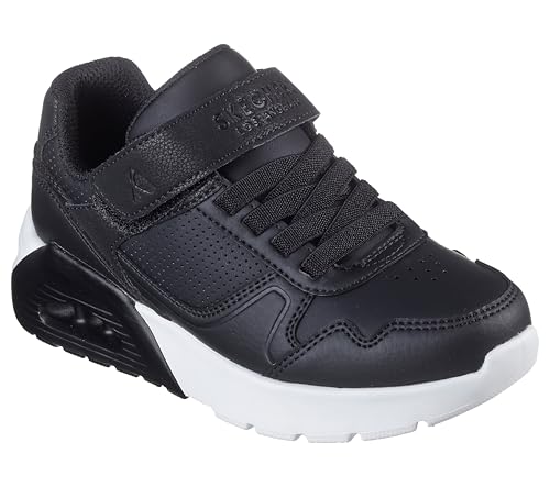 Skechers Bambino Uno Lite 2.0 - Pillar Duo Sneaker In Nero/Bianco, Taglia 33, Lavabile In Lavatrice - 5