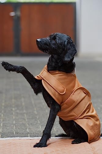Eskadron Hundemantel Softshell Cognac Platinum 23, Größe:75