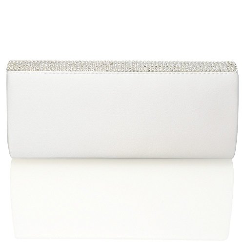 ESSEX GLAM Borsa Donna Pochette Finto Diamante