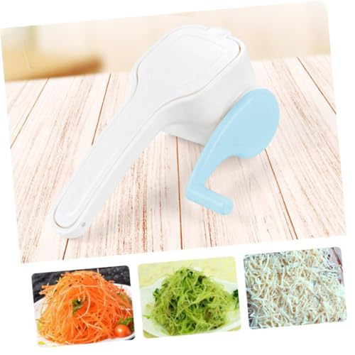 ABOOFAN rallador giratorio manual de cocina de acero inoxidable miniatura 6