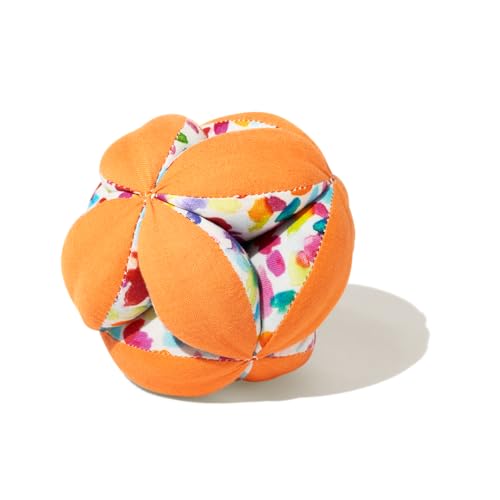Image of Lovevery, Montessori Organic Ball, Baby Toy, Tummy Time Ball, 12+ Weeks