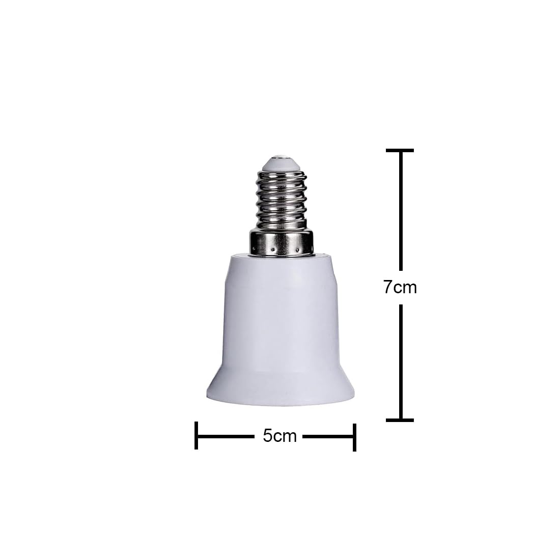 E14 to E27 Socket Holder - Bulb Converter Adapter -4