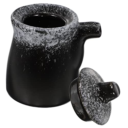 Alipis Vintage Soy Sauce Dispenser Vinegar Bowl Elegant Seasoning Container for Kitchen for Oil Sauces Condiments Storage Stylish Design