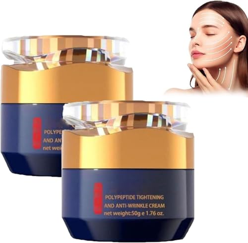 Crème Antirides Raffermissante Aux Polypeptides Qingling, Creme Anti Rides Femme, Crème Raffermissante Pour Le Visage Qinglin, Creme Hydratante Pour Le Visage De Soins De La Peau
