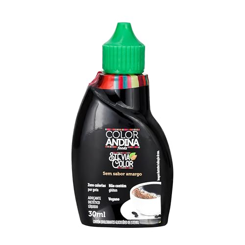 Adoçante stevia líquido Color Andina 30ml