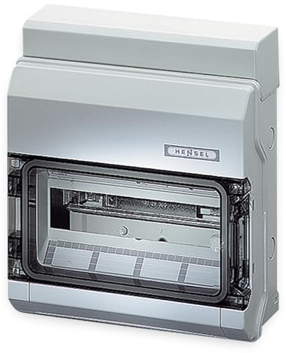 Hensel KV 9112 NT boîtier électrique robuste en saillie à 12 divisions