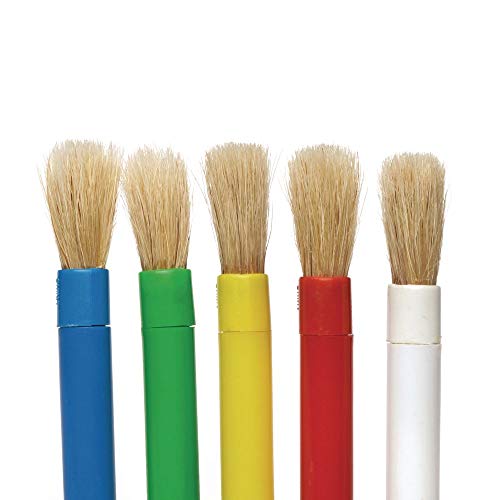 Colorations Mini-Brush Classroom Pack Of Paint Brushes Set Of 60 Brushes For Kids Arts And Crafts Materials, Model:minibru #TOP3