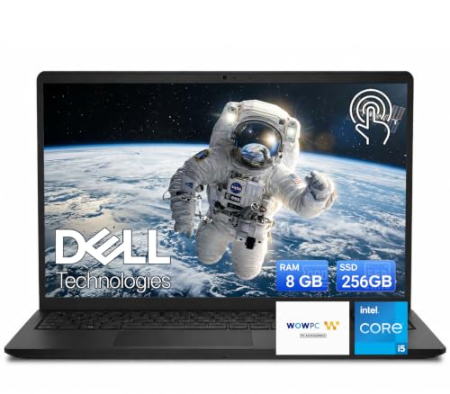 Image of Dell 15.6 inch Touchscreen Laptop, Core i5-1334U, 8GB RAM, 256GB SSD | FHD touch display; 10-core Intel processor; Wi-Fi 6 and numeric keypad for work, study and everyday use