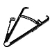 GLEAVI 2pcs Fat Tester Calipers with Waist Measuring Tape Fat Charts Accurate Body Measurement Tool for Waist Arms and Thighs and Easy Use Caliper for Fitness Tracking