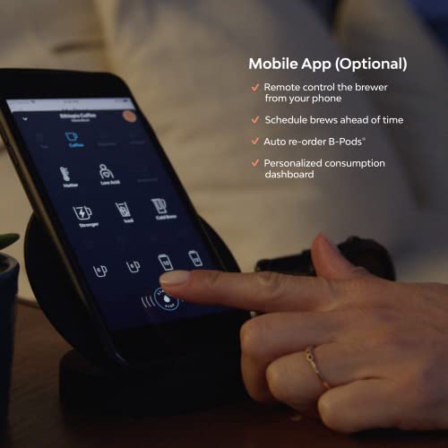 Bruvi The Bruvi Bundle | Single-Serve Coffee System | Includes 20 Coffee And Espresso B-Pods + Bruvi Coffee Brewer + Premium Water Filter Kit #TOP6