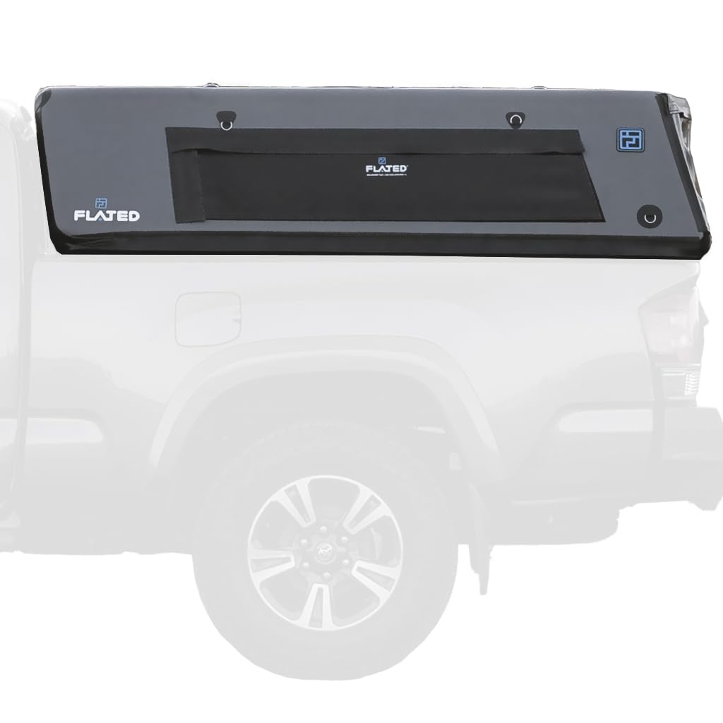 FLATED Air-Topper® CAP60, an Inflatable Truck Cap Bed Cover for mid-Size Truck 6ft Long beds