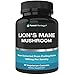 Organic Lions Mane Mushroom Capsules - 1800mg Lion's Mane Mushroom Supplement Grown in USA - Nootropic Brain Supplement and Immune System Booster - Lions Mane Extract Powder - 90 Veggie Caps