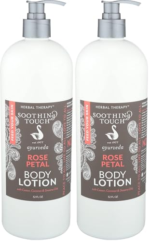 Soothing Touch, Rose Petal Body Lotion, 32 oz (Pack of 2) image 3