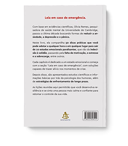 Bem-estar instantâneo: 50 medidas para combater o estresse, a ansiedade e outros estados emocionais