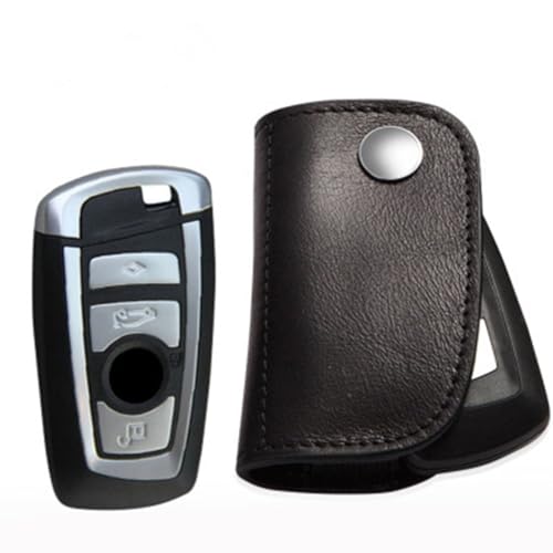Estuche de cuero para llave BMW Serie 3 E46 E90 F30 y X3 E83