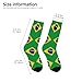 SEAEAGLE Brazil Flag A Pair Junior Athletic Short Tube Socks Children Calf Tube Socks Short Stockings