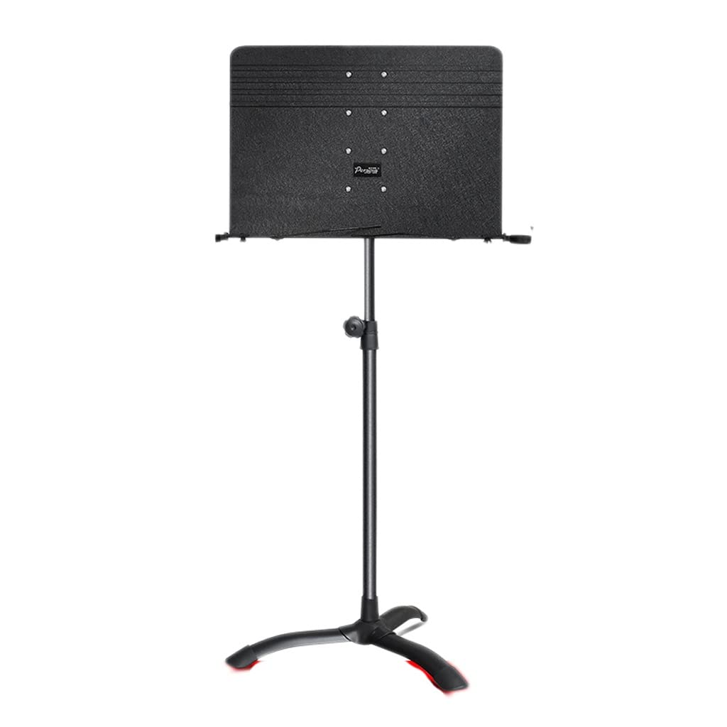 Soporte de la partitura Portátil Portátil Pastilla Plegable Soporte Guitarra Guzheng Violin Rack Drum Home Music Hoja de música Soporte (Color : Black -b)