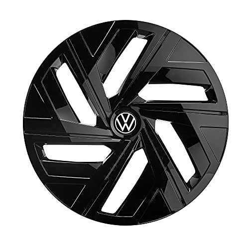 Volkswagen 11A071459ZKC Radzierblenden (4 Stück) Radkappen 19 Zoll Stahlfelgen Radblenden, schwarz glänzend Volkswagen 11A071459ZKC Radzierblenden (4 Stück) Radkappen 19 Zoll Stahlfelgen Radblenden, schwarz glänzend