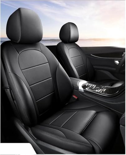 Housses de siège Auto pour BMW F10 E46 Confort Durable en Similicuir Noir