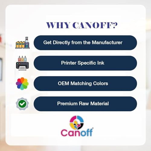 Image of CANOFF 003 70ml Ink Bottle Compatible with :L3110 /L3101 / L3150 / L4150 / L4160 / L6160 / L6170 / L6190 Printer Models