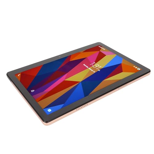 Image of Gaming Tablet Tablet Portable 2.4G 5GWiFi 8GB RAM 256GB ROM 1920x1200 5MP 13MP Octa Core 5800mAh Rechargeable Golden Tablet 100 to 240V Portable Tablet 10.1in Tablet 8GB RAM (US Plug) gaming pc