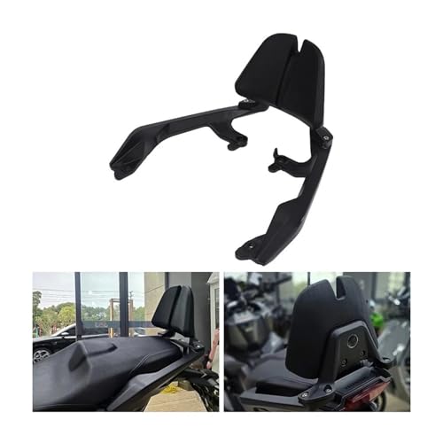 Respaldo de moto para Honda XADV750 y Forza 750 soporte trasero con cojín acolchado resistente 3
