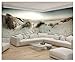 Produktbild WallArena Eckfototapete XXL Fototapete 624x219 Strand Dünen Nordsee Wohnzimmer Schlafzimmer Wandtapete Vlies Tapete UV-Beständig Geruchsfrei Montagefertig (13352, VEEXXL - 6 Bahnen)