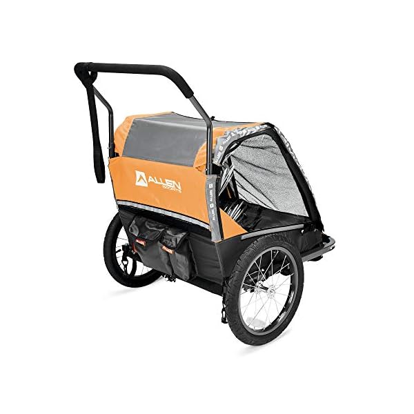 Allen Sports Deluxe Bike Trailer & Stroller Topdogsupply