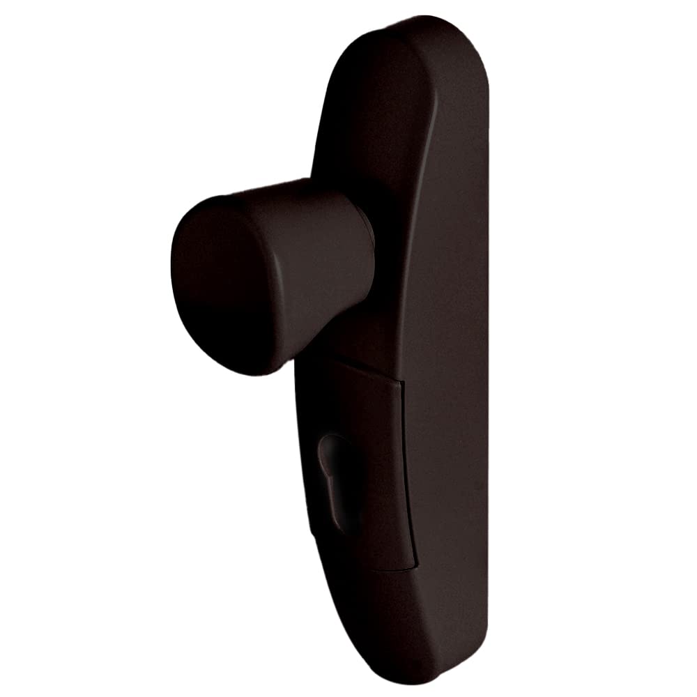 Jpm - Poignee exterieure Bouton fixe reversible pour antipanique JPM Couleur - Noir