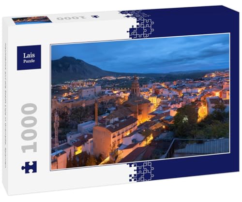 Lais Puzzle Vista Nocturna de la Ciudad de Loja en Granada. España 1000 Piezas