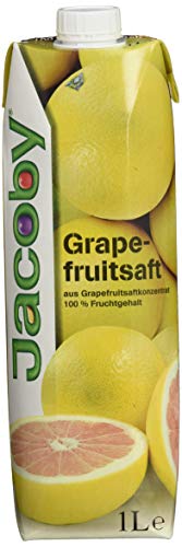 Jacoby Grapefruitsaft aus Grapefruitsaftkonzentrat, 6er Pack (6 x 1 l)