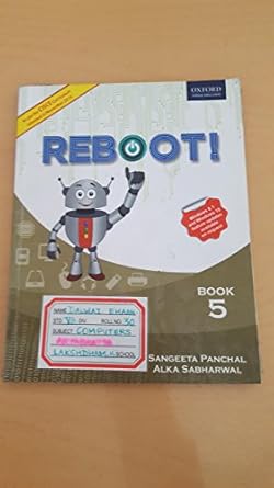 Oxford Reboot Computer Studies Textbook, Book 5 : Amazon.in: Books