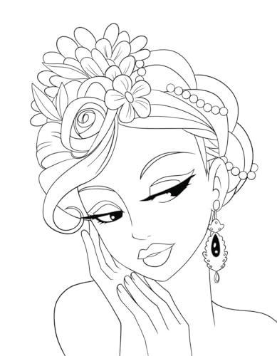 Fashion Coloring Book: For Kids Ages 6-8, 9-12