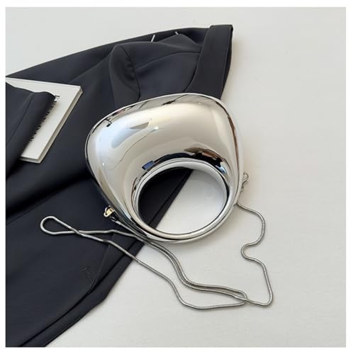 Image of Acrylic Handbags for Women Cute Acrylic Clutch Small Unique Purse Trendy Metal Evening Bag for Party Cocktail