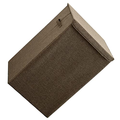 Panier à linge avec couvercle lavable Gatuida bac compact chambre