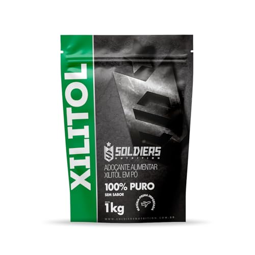 Soldiers Nutrition - Xylitol 1Kg - 100% Puro Importado