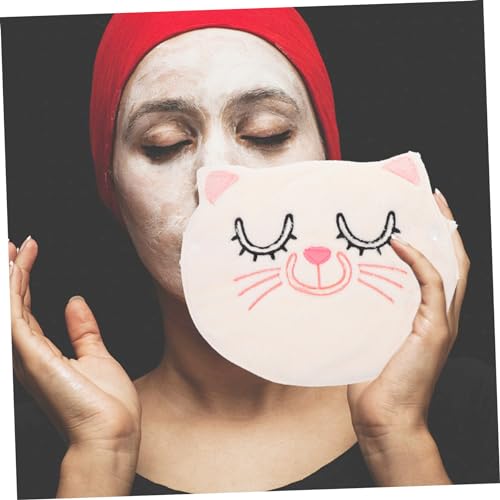 DOITOOL Toalha Quente Faciais Toalhas De Cuidados Toalhas De Vapor Facial Toalha Feminina Coral Toal