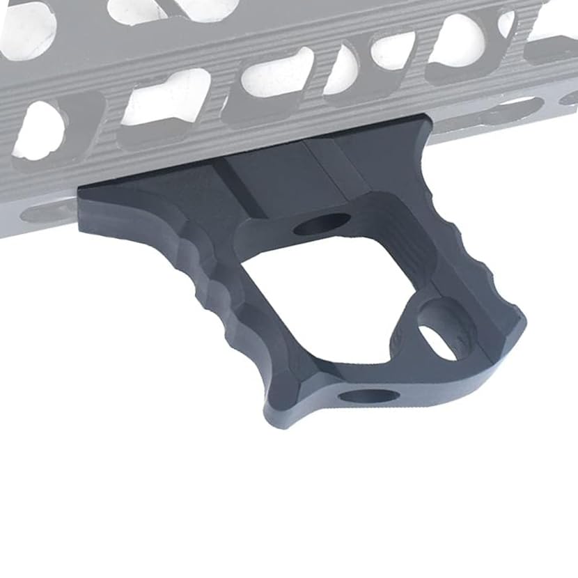 SBGJMY Tactical Aluminum Curved Angled Hand Stop Front Grip