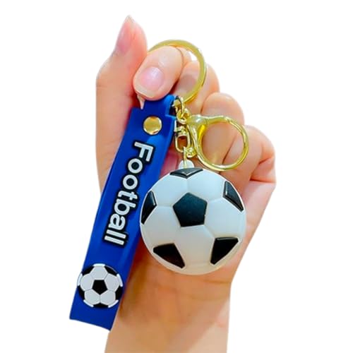 Image of Wanna Party Soccer Theme Keychain, Football Keychains for Boys Girls, Return Gift Favors, Cute Backpack Key Chain Accessories Wristlet Chain Car Charms