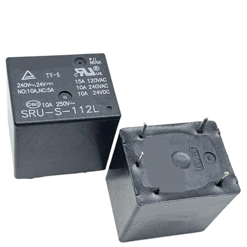 Relais 5 broches SRU-S-112L 12V pour réparer une carte en panne